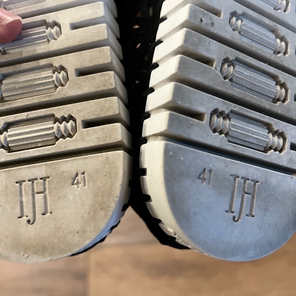 Isle Jacobsen Black Perforated Slip On Shoe EU 41 - Picture 7 of 13